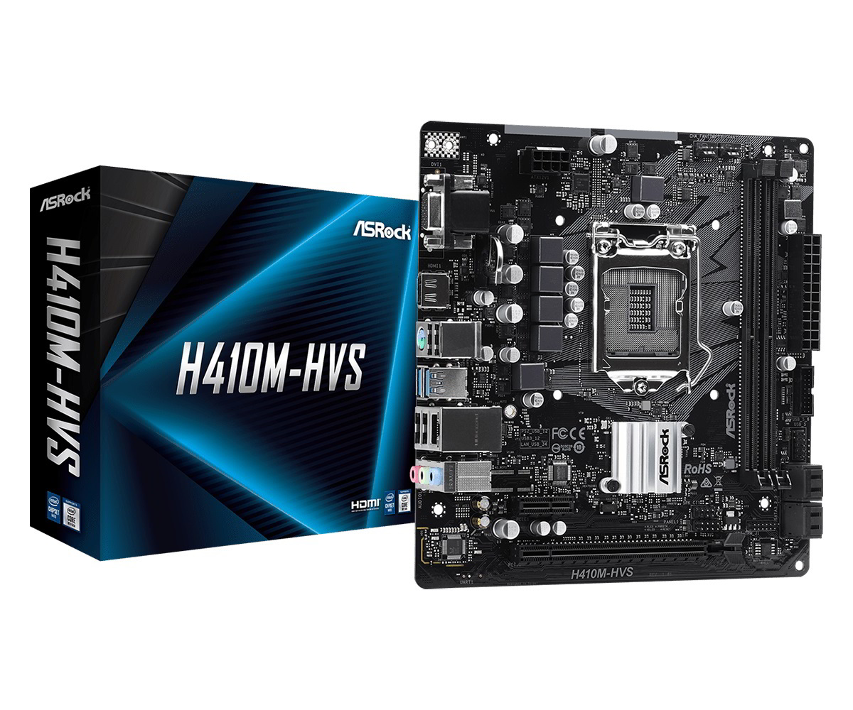 Asrock h410m hvs совместимость